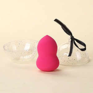 Esponja de maquillaje Super suave, esponja de maquillaje con forma triangular, conjunto de esponja de regalo para vacaciones, <span class=keywords><strong>Chri</strong></span> - Product Image 6