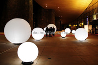 Ballon LED gonflable lumineux pour événements commerciaux, taille personnalisée, décoration extérieure, ballon flottant sur l'eau