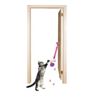 Puerta para gatos transfronteriza, juguete para gatos, entretenimiento y diversión para mascotas, comedero, entrenamiento de gatos, caza de gatos, manija de puerta - Product Image 1