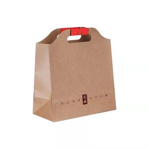 Sacs en papier kraft pour aliments, sacs à emporter en papier kraft - Product Image 6
