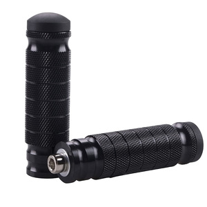 CNC Aluminum Universal Motorcycle Motor Bike <b>Footrests</b> Footpeg Foot Rests Pegs Rear Pedals Set Parts - Product Image 2