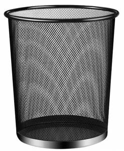 4 Gallon Mesh Trash Cans Metal Wire Wastebaskets <b>Small</b> Waste Basket Trash Can,<b>Small</b> Garbage Can,Recycling Garbage - Product Image 1