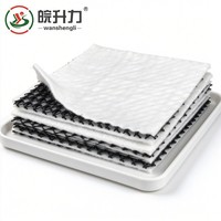 Géogrille de drainage composite 3D en HDPE certifiée ISO pour le drainage des eaux souterraines sur les bords de route
