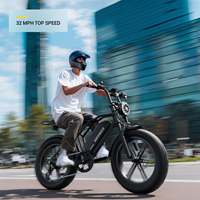 DDP Dropshipping vers Entrepôt UE Vélo Électrique 20 Pouces V8 avec Siège Arrière et Suspensions Fat Bike