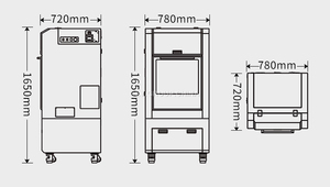 LY SH300-Mini Professional Wire <strong>Cutting</strong> <strong>Machine</strong> Jade Stone Glass <strong>Gem</strong> Metal Wood Shale Graphite Firebrick Emerald Max 280mm - Product Image 2