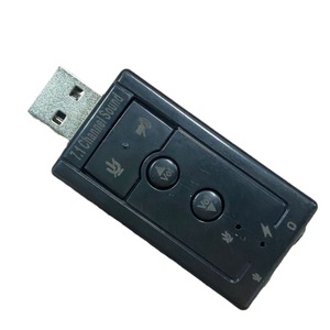 การ์ดเสียง USB ภายนอก 7.1 ช่องสัญญาณ พร้อมปุ่มควบคุมระดับเสียง สำหรับพีซี แล็ปท็อป ช่องสัญญาณเสียงออก - Product Image 2
