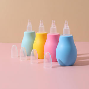 Baby Manual Nasen sauger Silikon pumpe ABS Kunststoff Nasen reiniger und Sniffer OEM/ODM Logo PP Aspira tor Produkt - Product Image 5