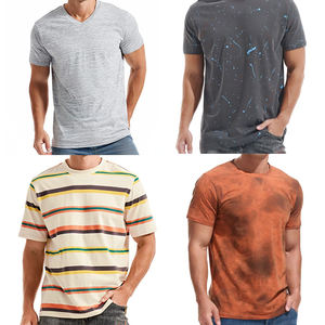 T-shirt Personalizzata da Uomo 100% Cotone con Collo a Costine, Oversize, Spalle Cadenti, Maglietta <span class=keywords><strong>Bianca</strong></span> Streetwear Pesante per Uomo - Product Image 4