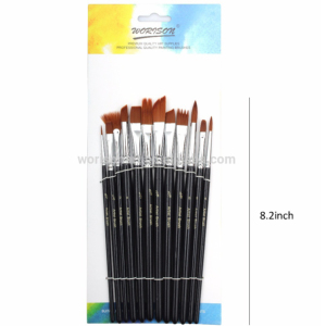 Fournitures d'art professionnelles d'<span class=keywords><strong>artiste</strong></span>, poudlard, avec pinceaux, tampons <span class=keywords><strong>de</strong></span> peinture, toile pour aquarelle et acrylique, 92 pièces, livraison gratuite - Product Image 6
