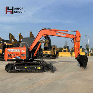 Используется <span class=keywords><strong>Hitachi</strong></span> Zaxis <span class=keywords><strong>70</strong></span> <span class=keywords><strong>Hitachi</strong></span> ZX70-6 ZX70-5 EX70 ZX60 <span class=keywords><strong>EX60</strong></span> 7 тонн гусеничный мини-экскаватор <span class=keywords><strong>Hitachi</strong></span> ZX70 горячая распродажа - Product Image 1