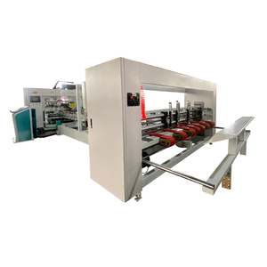 Máquina eléctrica automática de encoladora de carpetas de cajas corrugadas para madera, embalaje de plástico, componente de núcleo, bomba de madera como núcleo - Product Image 5