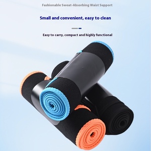 Ceinture <span class=keywords><strong>abdominale</strong></span> réglable de type corset pour le sport Ceinture flexible anti-transpiration pour la course à pied Fonction d'échauffement et de perte de poids - Product Image 6