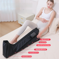 Masseur de jambes à pression à cinq chambres Zoshine New Air Wave, appareil amincissant pour les jambes, traitement à domicile des varices, machine à pétrir