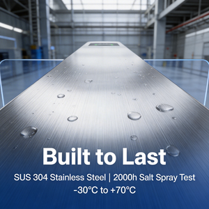 Porte rapide intelligente Ironman TD.ST601 avec capteur infrarouge à 8 points et moteur sans balais pour les zones à fort trafic - Product Image 3