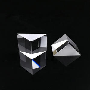 Optical Glass Reflection <strong>Right</strong> Angle <strong>Triangular</strong> Wedge <strong>Prism</strong> - Product Image 1