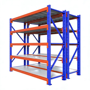 Estantería Metálica Vertical para Almacén, Estantería de Almacenamiento Apilable, Estantería y Repisa de Almacenamiento - Product Image 1