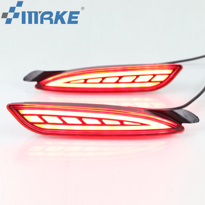 Smrke ไฟ Drl สำหรับ <span class=keywords><strong>Mazda</strong></span> 3 <span class=keywords><strong>Mazda</strong></span> 6 Atenza 2019,ไฟกันชนหลัง2020ไฟเบรคไฟท้ายไฟหยุดไฟตัดหมอกสะท้อนแสงด้านหลัง - Product Image 1