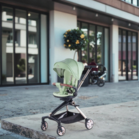 Marcheurs et porte-bébés portables de luxe classiques Poussettes et landau pliantes pour nouveau-nés Chariot de qualité pour bébés