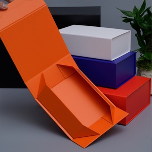 Premium <b>Magnetic</b> Folding <b>Gift</b> <b>Box</b> Eco-Friendly Rigid Cardboard Custom Print/Finish Reusable for Corporate <b>Gift</b> Packaging - Product Image 5