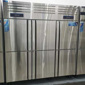 Réfrigérateur commercial vertical professionnel à 6 portes en acier inoxydable, écoénergétique - Product Image 2