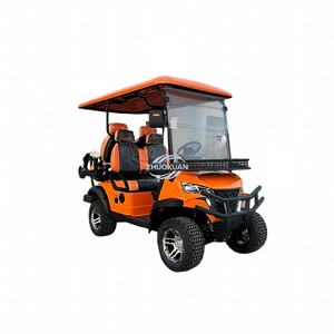 Carrito de Golf Eléctrico de Litio para 4 Pasajeros, Todoterreno, Motor de 4KW, para Hoteles, Resorts y Campos de Golf, Cumple con la Normativa CE - Product Image 2