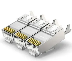 FTP cat7 fiş 8p8c rj45 konektörü korumalı tip