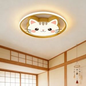<span class=keywords><strong>Plafonnier</strong></span> <span class=keywords><strong>LED</strong></span> créatif en forme d'animal 39W 3CCT <span class=keywords><strong>avec</strong></span> télécommande, intensité variable, pour chambre à coucher, 110V, moderne, protection des yeux, éclairage économe en énergie - Product Image 3