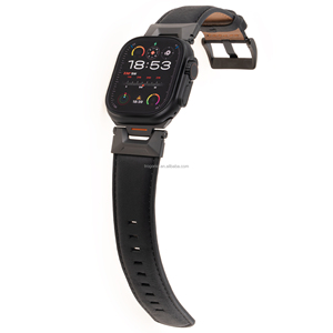 Cinturini di Ricambio in Vera Pelle per <span class=keywords><strong>Apple</strong></span> <span class=keywords><strong>Watch</strong></span> Serie 11 10 9 8 7 <span class=keywords><strong>6</strong></span> 5 4 3 2 1, SE 3 2 1, Ultra 3 2 1 - Product Image 6