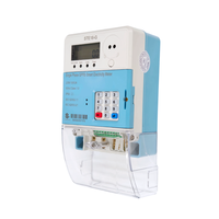 Meter Energi Prabayar Satu Fasa Terbaru JiaRongHua dengan Komunikasi GPRS dan Keypad CIU Input Token 20 Digit untuk Penggunaan Rumah Tangga
