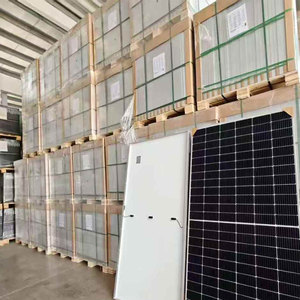 แผงโซลาร์เซลล์ PV <span class=keywords><strong>375W</strong></span> แบบมือสอง330W ช่วง300W-350W ราคาถูก350W 370 W แผงโซลาร์เซลล์โมโนแผงกระจกด้านหน้า - Product Image 5