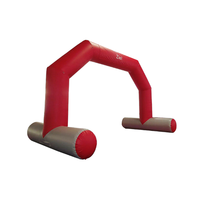 Arche de fin de course gonflable d'usine pour événements sportifs avec impression numérique, écologique, taille personnalisée