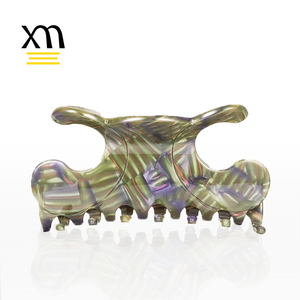 Barrettes à cheveux en forme de <span class=keywords><strong>crabe</strong></span> de la marque de luxe Xinmei avec logo, <span class=keywords><strong>pince</strong></span> à cheveux personnalisée en acétate, <span class=keywords><strong>pince</strong></span> à cheveux, <span class=keywords><strong>pince</strong></span> à cheveux, <span class=keywords><strong>pince</strong></span> à cheveux, pinza de pelo - Product Image 3
