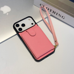 Custodia a libro di lusso in pelle PU con slot per carte, nuova cover protettiva per <span class=keywords><strong>iPhone</strong></span> 17 / <span class=keywords><strong>12</strong></span> Pro Max - Product Image 3