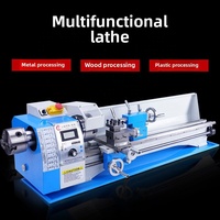 Tongchen CNC tour Machine à bois étendu Double mandrin outil de fraisage horizontal 220V petit instrument de tour pour métal
