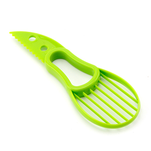 3 In 1 affettatrice per Avocado burro di karitè pelapatate taglierina separatore di polpa coltello di plastica utensili da cucina utensili da cucina - Product Image 5