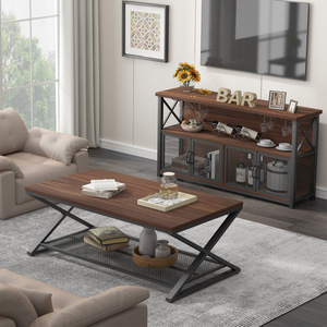 客厅酒吧房装修家具家居酒柜展示家居酒吧柜展示收纳柜 - Product Image 2