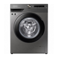 Fully Automatic Inverter Motor Silver Stainless Steel Front Load Washer