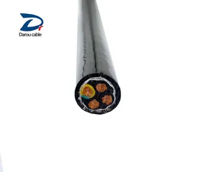 Kabel PVC fleksibel, kabel Turki 2.5mm 2 3 4 inti 2.5 10 MM kabel fleksibel PVC 70sqmm 3x16mm2