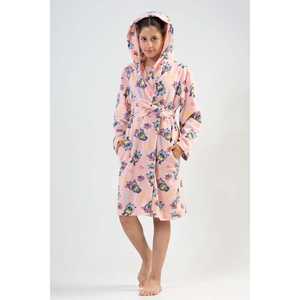 Robe en polaire pour filles Landy, manches longues, imprimée, douce et confortable, vêtements de nuit, peignoir - Product Image 4