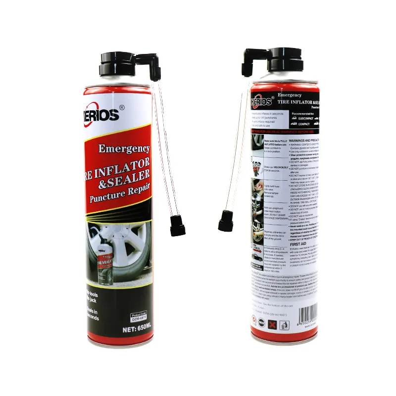 Kit de scellage de pneus de voiture Suv 650ml