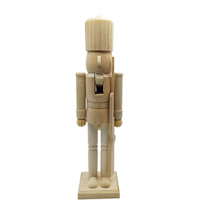 38cm DIY Nutcracker King Soldier Puppet Creative Handmade Toy for <b>Christmas</b> Party Decor New in Stock - Product Image 6