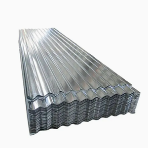 แผ่นหลังคาลูกฟูกเหล็กชุบสังกะสีสำหรับงานก่อสร้างหลังคาโกดังอุตสาหกรรม - Product Image 1