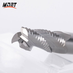 Factory Wholesale Smooth Cutting HRC55 Carbide Roughing <strong>End</strong> <strong>Mill</strong> <strong>for</strong> Steel and Aluminum - Product Image 4