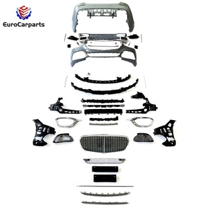 Kit de carrocería para coche, conjunto de parachoques delantero y trasero con rejilla, para <span class=keywords><strong>Mercedes</strong></span> Clase <span class=keywords><strong>S</strong></span> W223, actualización a s680, estilo mayo <span class=keywords><strong>2022</strong></span> - Product Image 2