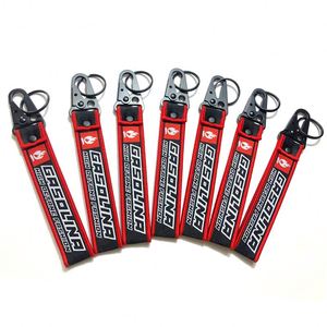 <b>Customized</b> Woven Design Patches Carabiner Anime Keychain Strap Chain and Lanyard Keyring for <b>Key</b> Holder Use - Product Image 3