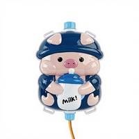 Nouveaux jouets d'été pour la piscine et la plage, pistolet à eau haute pression en forme de cochon mignon pour enfants, jouets de fête