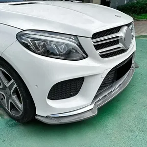 ลิ้นกันชนหน้า StarNav สำหรับ Mercedes Benz W166 GLE C292 AMG Coupe ปี 2015-2018 สปอยเลอร์กันชนล่าง ชุดแต่งรถยนต์ - Product Image 2