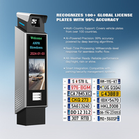 Sistema de Seguridad de Reconocimiento de Matrículas LED HCW, Cámara de Estacionamiento, Barrera de Acceso ANPR, Software Anti-Colisión, Motor sin Escobillas