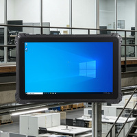 Tableta Robusta Industrial Inalámbrica Inteligente con Sistema Operativo Windows de 10.1 Pulgadas, Colector de Datos 4G, con Código QR Opcional