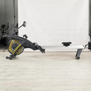 Rameur à Air Commercial Portable pour Entraînement Aérobie, Équipement de Gym <span class=keywords><strong>CrossFit</strong></span>, Rameur de Fitness avec 10 Niveaux - Product Image 2